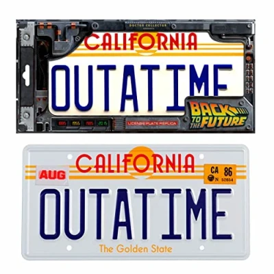 Afbeelding van Back To The Future OUTATIME Licence Plate