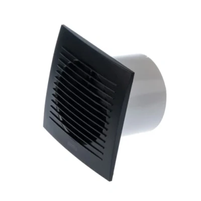 Afbeelding van Badkamerventilator 100 mm ANTRACIET met timer EE100TA