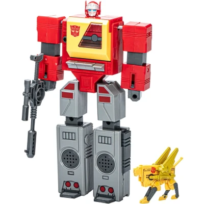 Afbeelding van Transformers Retro G1 Action Figure Autobot Blaster &amp; Steeljaw 18 cm