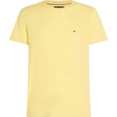 Afbeelding van Tommy Hilfiger Seasonal Solid TEE Tshirt basic, Heren, Maat: 3XL, Citronella
