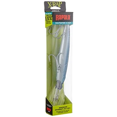Afbeelding van Rapala XRMAG40SBM X Rap Magnum 40 Silver Blue Makrele Angel Tackle, Makrele,
