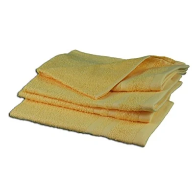 Afbeelding van Gözze Gastendoekje set van 4, 100% katoen, 30 x 50 cm, Sylt, goud, 7881 11 A3