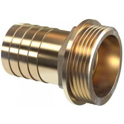 Afbeelding van Mega slangtule messing 1/8 inch x 6 mm buitendraad