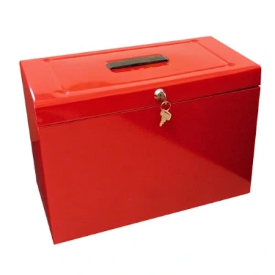 Afbeelding van Cathedral Metalen huisvijl foolscap (rood)