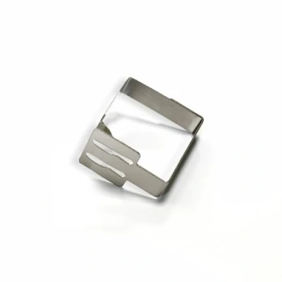 Afbeelding van d c fix Set van 4 tafelkleedhouders, klemmen, metalen messen