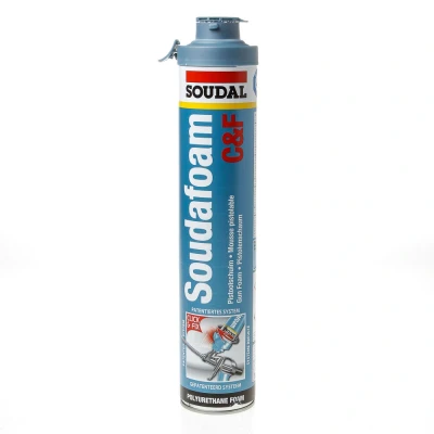 Afbeelding van Soudal Soudafoam Click &amp; Fix pur 750ml