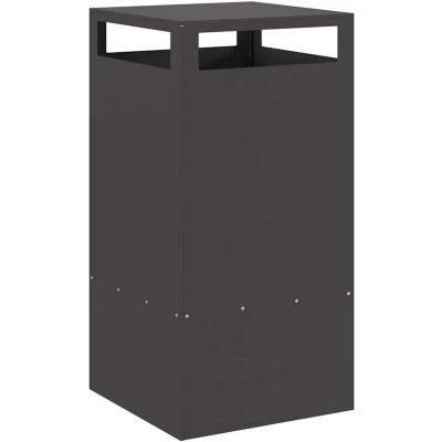 Afbeelding van vidaXL Koudgewalst staal/Zwart staal 50 x 100 cm