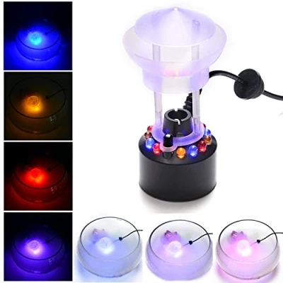 Afbeelding van FITNATE ultrasone vernevelaar voor Halloween, pompoen en heksenpot, vernevelaar, 12 led mistmachines, Mister fonteinvijver, nevelhoeveelheid ≥ 300 ml/u, feestdagen, feestjes
