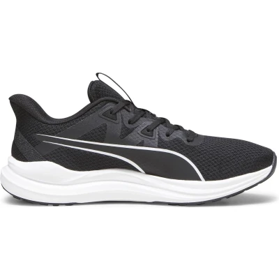 Afbeelding van Puma Reflect LITE Stabiliteit hardloopschoenen black white, Dames, Maat: 37, white Textiel/ synthetisch
