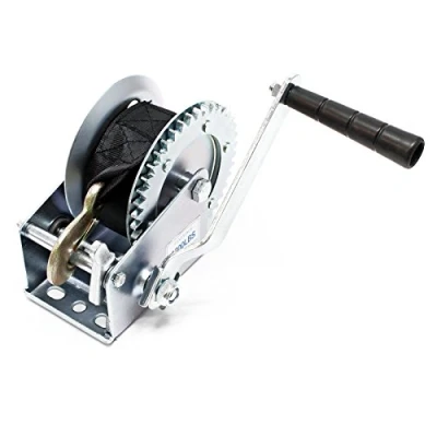 Afbeelding van Handlier tot 550 kg met 7 m kabel, kabellier staalkabel 4,1:1 overbrenging lier manueel bosbouw