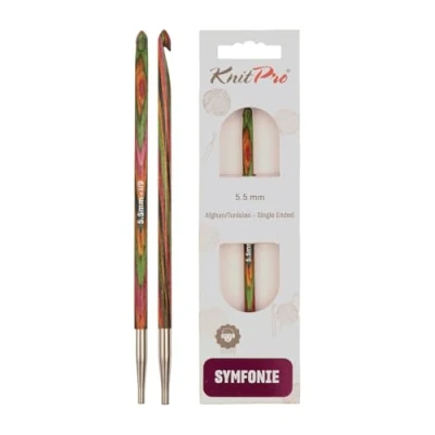 Afbeelding van KnitPro 20748 Symfonie Tunische haaknaald 5.50mm