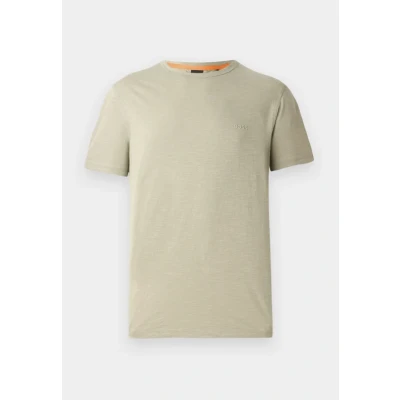 Afbeelding van BOSS Tshirt basic, Heren, Maat: Large, Open green