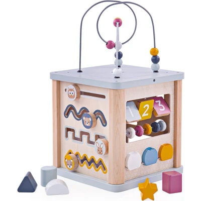 Afbeelding van Bigjigs Activity CUBE Speelgoed voor kinderen, Maat: One Size, Multi coloured