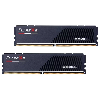 Afbeelding van G.Skill DDR5 64GB PC 5200 CL40 (2x32GB) 64 GX2 FX5 FLARE A (2 x 32GB, 5200 MHz, RAM, DIMM 288 pin), RAM