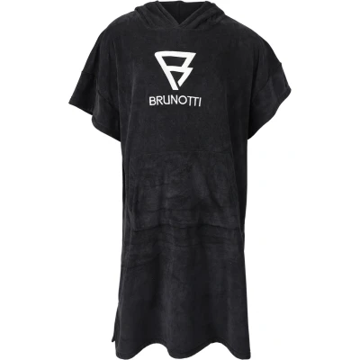 Afbeelding van Poncho Solid Heren Zwart EEN MAAT