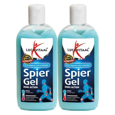Afbeelding van 2+2 gratis: 2x Lucovitaal Gel Spieren&amp;Gewrichten 250 ml