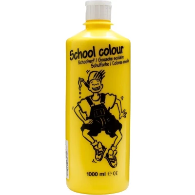 Afbeelding van Talens plakkaatverf geel 1000 ml