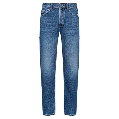 Afbeelding van HUGO Heren 634 Jeans_Broeken, Medium Blue424, 34W / 32L