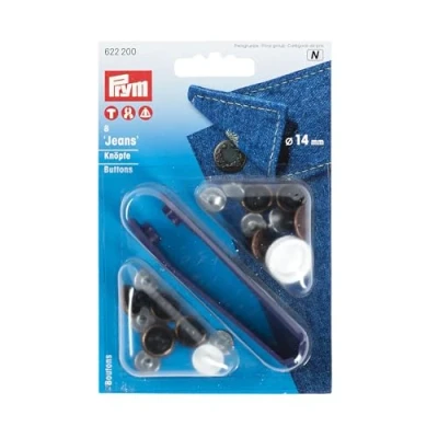Afbeelding van Prym Jeansknopen 14mm