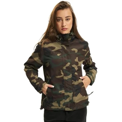 Afbeelding van Brandit Frontzip Windbreaker jacket M Groen