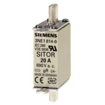 Afbeelding van Siemens 3NE18170 Zekeringsinzetstuk Afmeting zekering : 0 50 A 690 V 1 stuk(s)