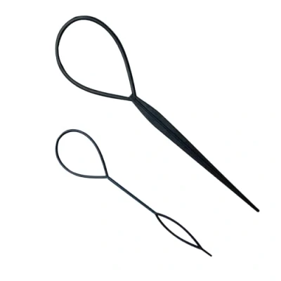 Afbeelding van Haarspelden, 2 Stuks Haarvlecht Staart Tool, Haarstyling Styling Haaraccessoires, Haarnaald, voor DIY,