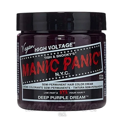 Afbeelding van Manic Panic High Voltage Hair Colour Deep Purple Dream 118ml