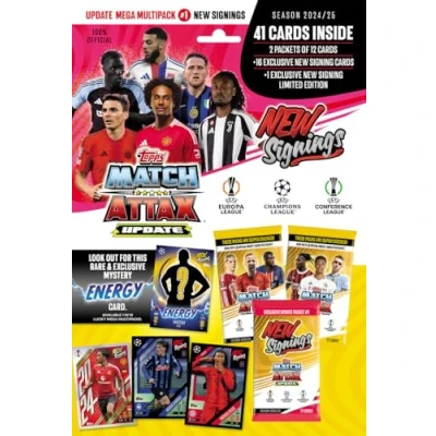 Afbeelding van UPDATE MEGA MULTIPACK 1 MATCH ATTAX UCL 24 25