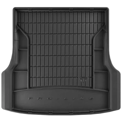 Afbeelding van M MOTOS Rubberen kofferbakmatten voor Tesla Model S vanaf 2012 Verbeter uw reiscomfort met antislipmat Auto TM Vloermatten alle weersomstandigheden, bescherming tegen vuil