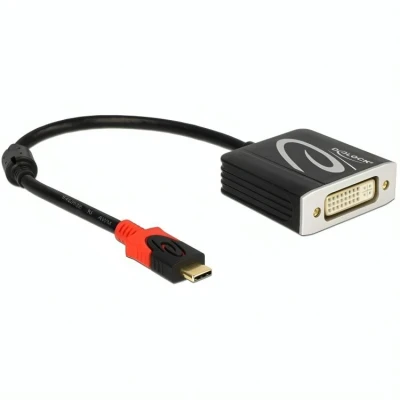 Afbeelding van USB C naar DVI adapter Delock