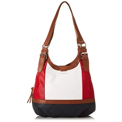 Afbeelding van TOM Tailor JUNA Handtas, Dames, Maat: One Size, Mixed maritim