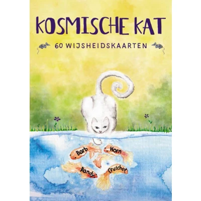 Afbeelding van A3 Boeken Kosmische Kat 60 Wijsheidskaarten, 1set