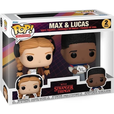 Afbeelding van Stranger Things Funko Pop Vinyl: Max &amp; Lucas 2 Pack