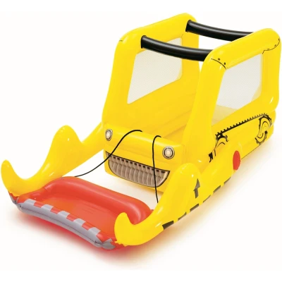 Afbeelding van Bestway Up In &amp; Over Bulldozer Ball Pit Uitsmijter En Ballenbak Veelkleurig 198x105x84cm