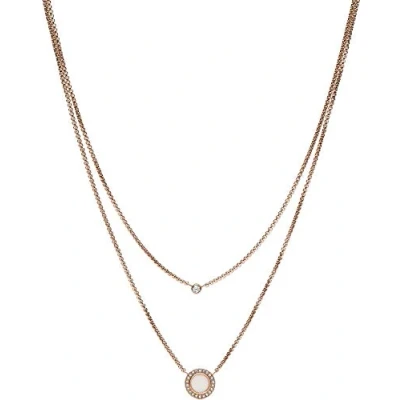 Afbeelding van Fossil JF03057791 Classics Damescollier