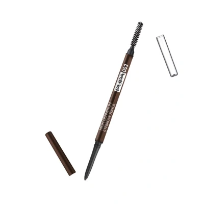 Afbeelding van Pupa High Definition Eyebrow Pencil 002 Brown 5% korting code PUPA5