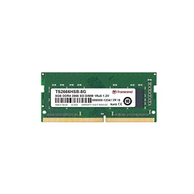Afbeelding van Transcend TS2666HSB 8G Werkgeheugenmodule voor laptop DDR4 8 GB 1 x 2666 MHz 260 pins SO DIMM CL19
