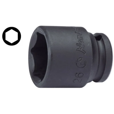 Afbeelding van Contactdoos HANS 1/2 12 mm 6 kant kurz
