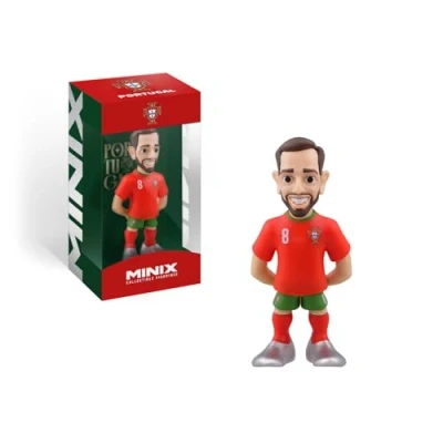 Afbeelding van MINIX Football Stars #214 Portugal Bruno Fernandes Verzamelfiguur 12 cm
