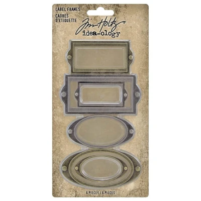 Afbeelding van Tim Holtz Idea Ology 620200 Advantus Frames Label Frames, Labelframe, One Size