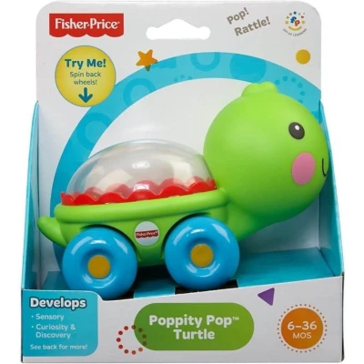 Afbeelding van Mattel Fisher Price Poppity Pop Dieren Schildpad