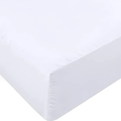 Afbeelding van Utopia Bedding Hoeslaken, twin XL formaat, onderlaken, ruime hoekhoogte, zachte microvezel, krimp en vervagingsbestendig, onderhoudsvriendelijk, alleen 1 hoeslaken (wit) (Amerikaanse maat)