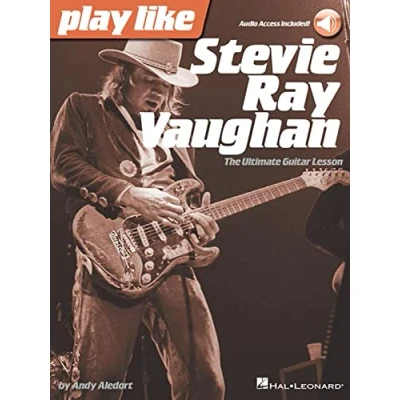 Afbeelding van PLAY LIKE STEVIE RAY VAUGHAN GUITARE +ENREGISTREMENTS ONLINE: The Ultimate Guitar Lesson Book