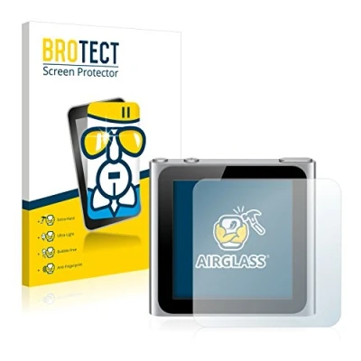 Afbeelding van BROTECT Screenprotector voor Apple iPod nano 2010 (6. Gen.) Folie Beschermfolie Beschermglas transparant