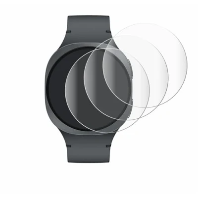 Afbeelding van Savvies Screenprotector voor Samsung Galaxy Watch 8 (40 mm) Folie Beschermfolie transparant volledig dekking (4 Stuks)