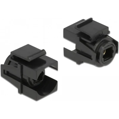 Afbeelding van Delock Keystone Module TOSLINK vrouwelijk &gt; zwart