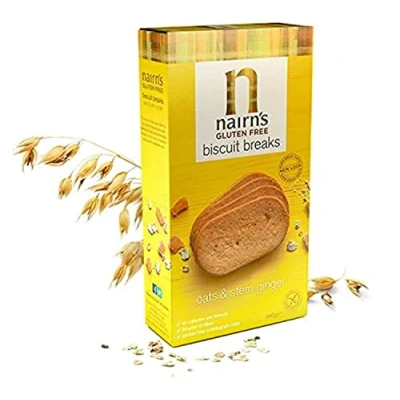 Afbeelding van Nairns Biscuit breaks ginger 160 g
