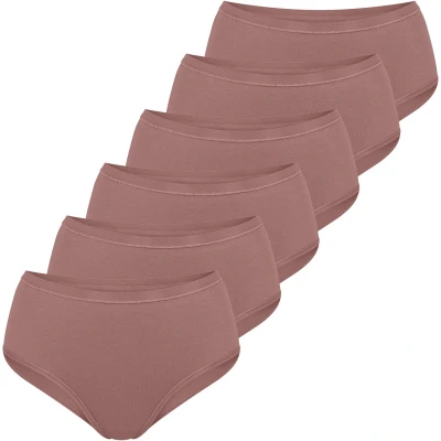 Afbeelding van Sloggi 6ER PACK GO Daily MIDI Slip, Dames, Maat: Large, Cacao
