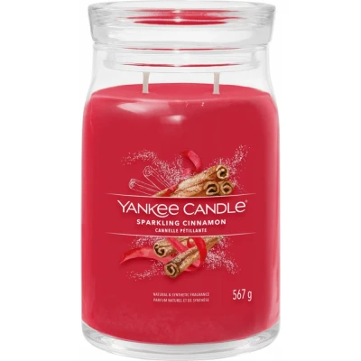 Afbeelding van Yankee Candle Geurkaars Large Jar Sparkling Cinnamon 567 gr