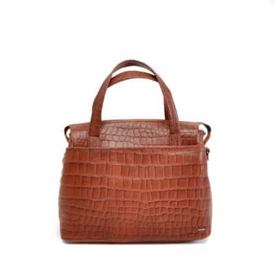 Afbeelding van LAGUNA 1 vaks damestas schoudertas cognac